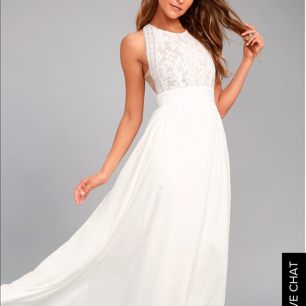 White lulu’s dress